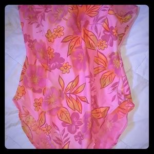 Beach Cabana bathing suit one piece